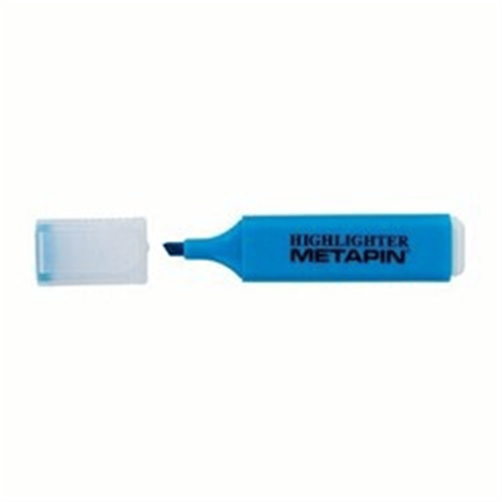 METAPİN X908 FOSFORLU KALEM TEK RENK PK:12 Lİ 