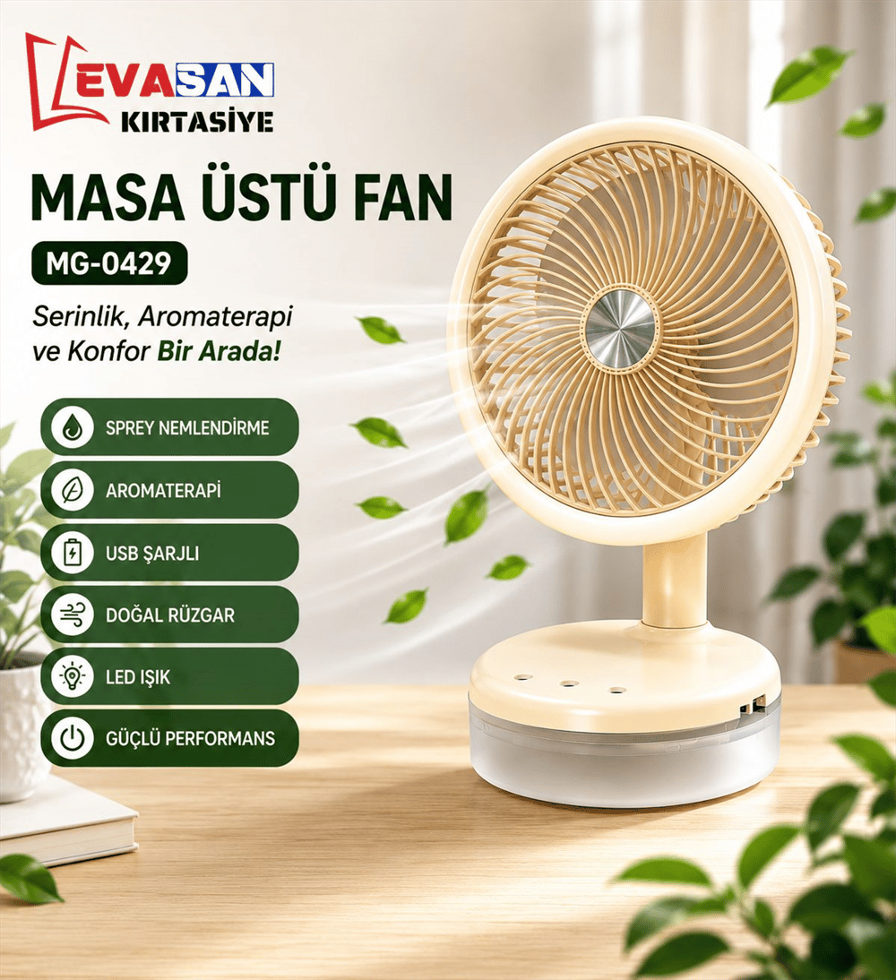 MG-0429 MASA ÜSTÜ FAN