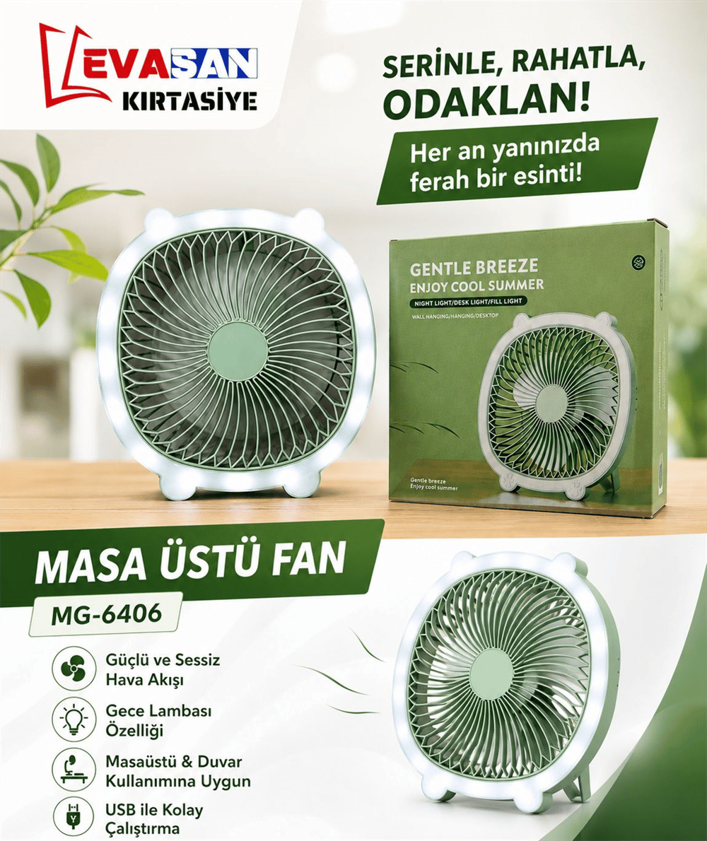 MG-6406 MASA ÜSTÜ FAN