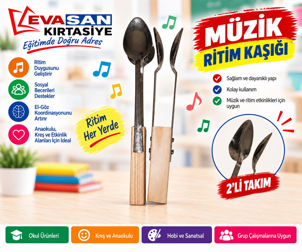 MÜZİK RİTİM KAŞIĞI 