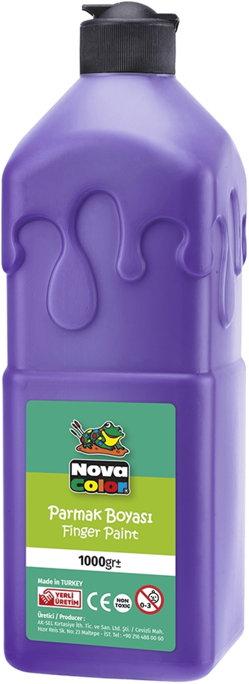 NOVA COLOR PARMAK BOYASI 1 KG MOR