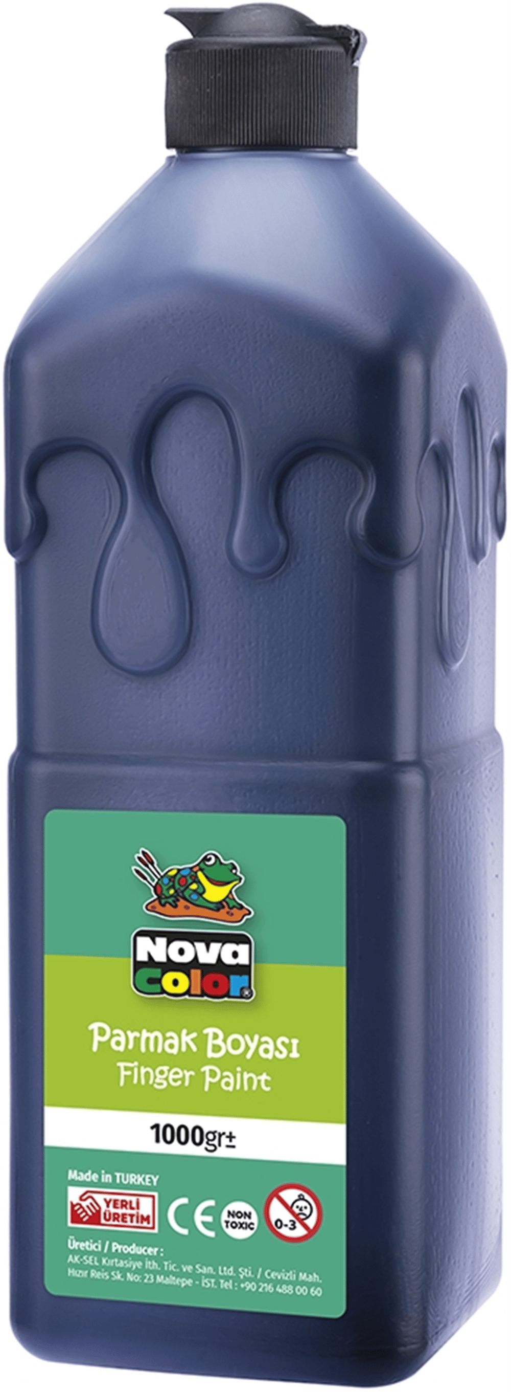 NOVA COLOR PARMAK BOYASI 1 KG SİYAH