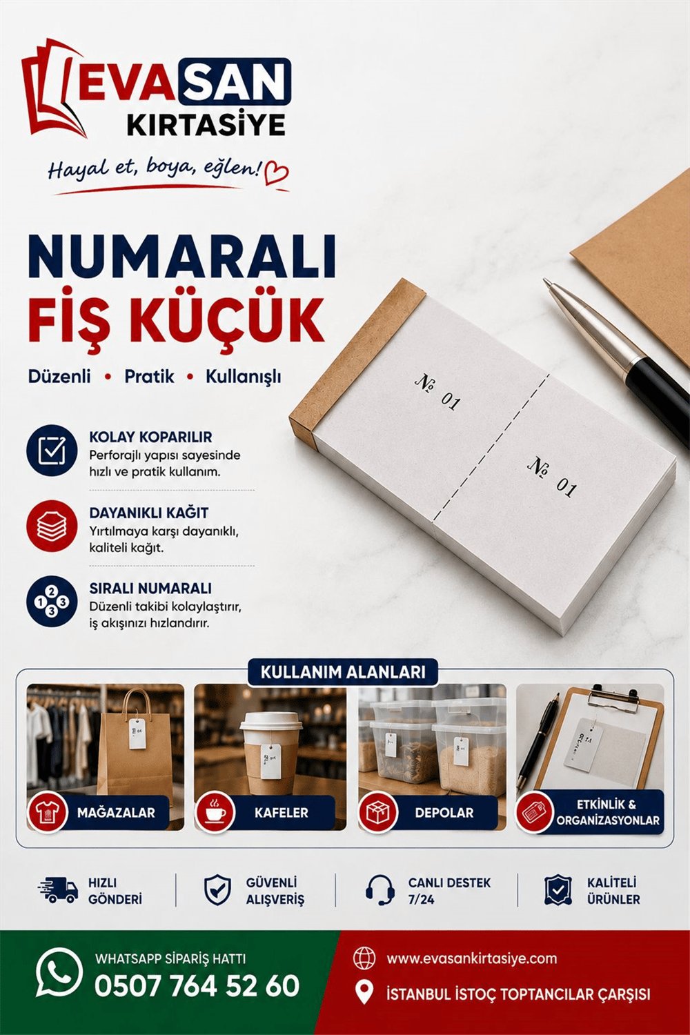 NUMARALI FİŞ KÜÇÜK 36 LI