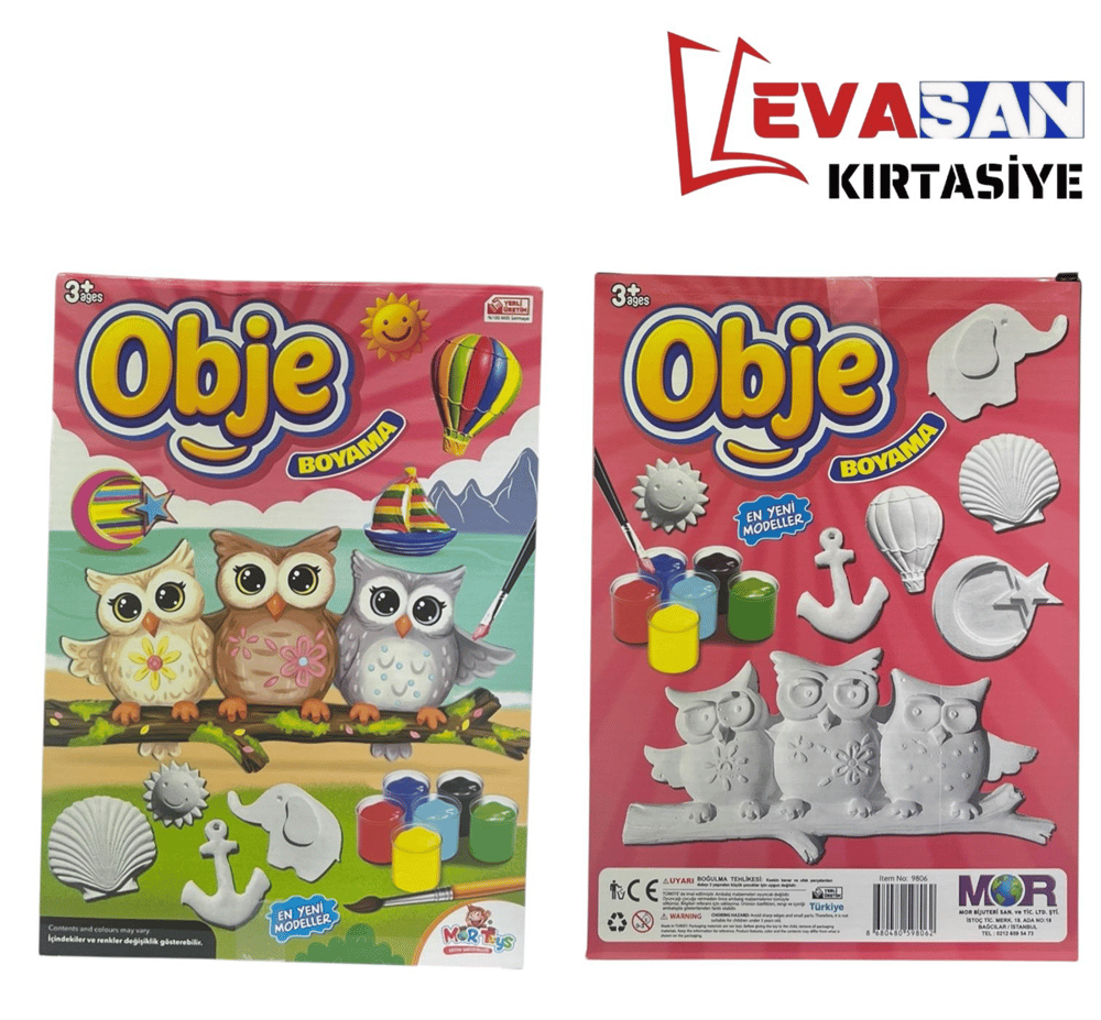 OBJE BOYAMA SETİ KOD: 9806