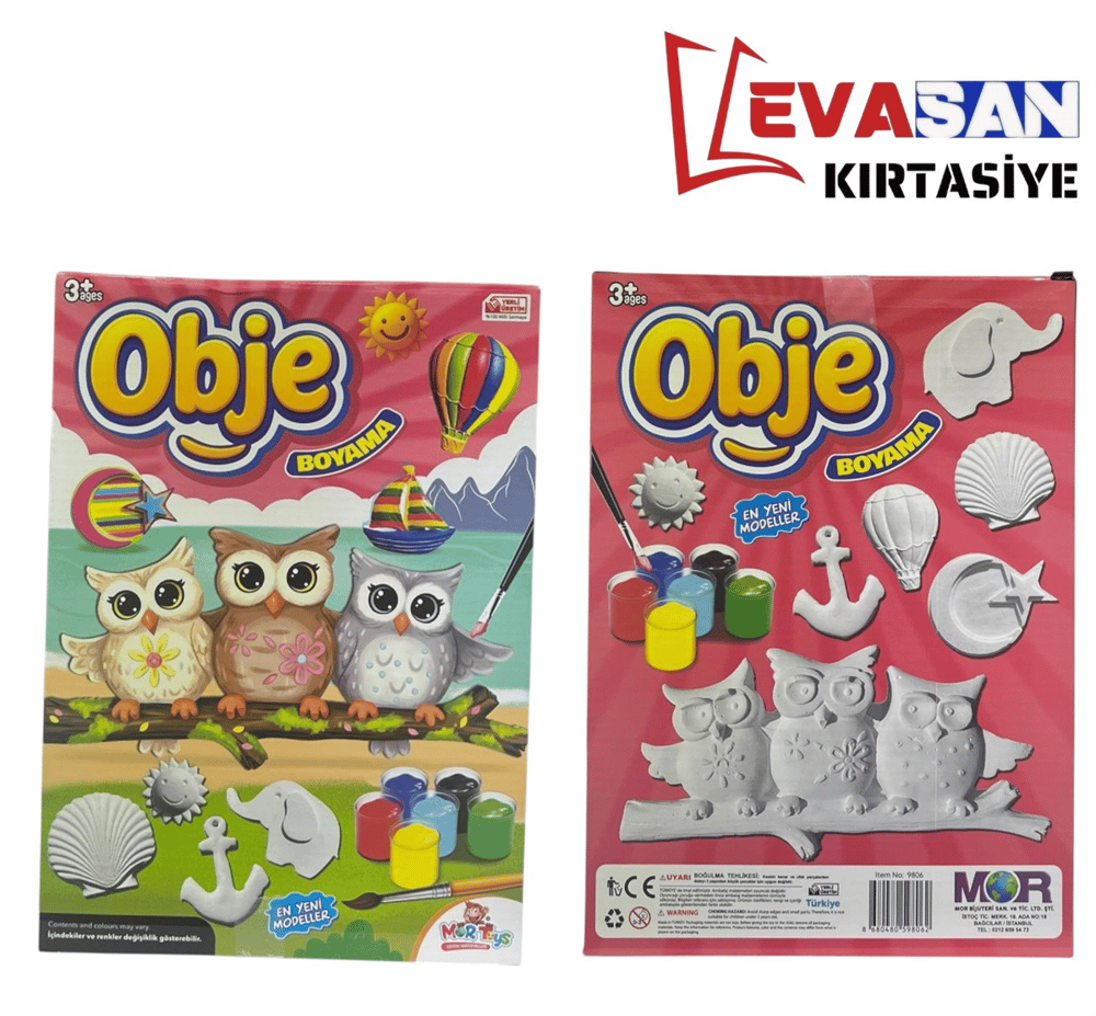 OBJE BOYAMA SETİ KOD: 9806