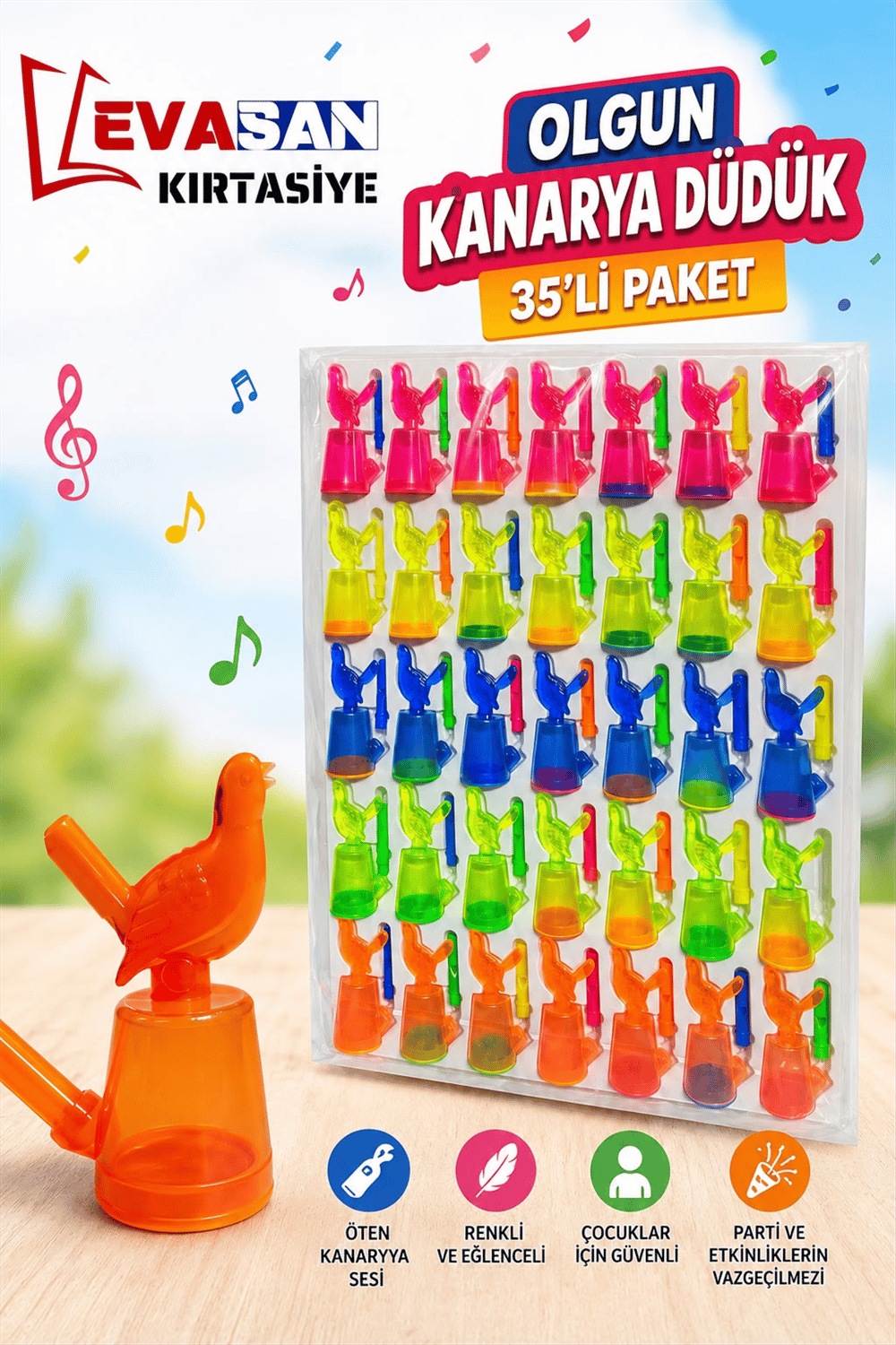 OLGUN KANARYA DÜDÜK PK:35 Lİ