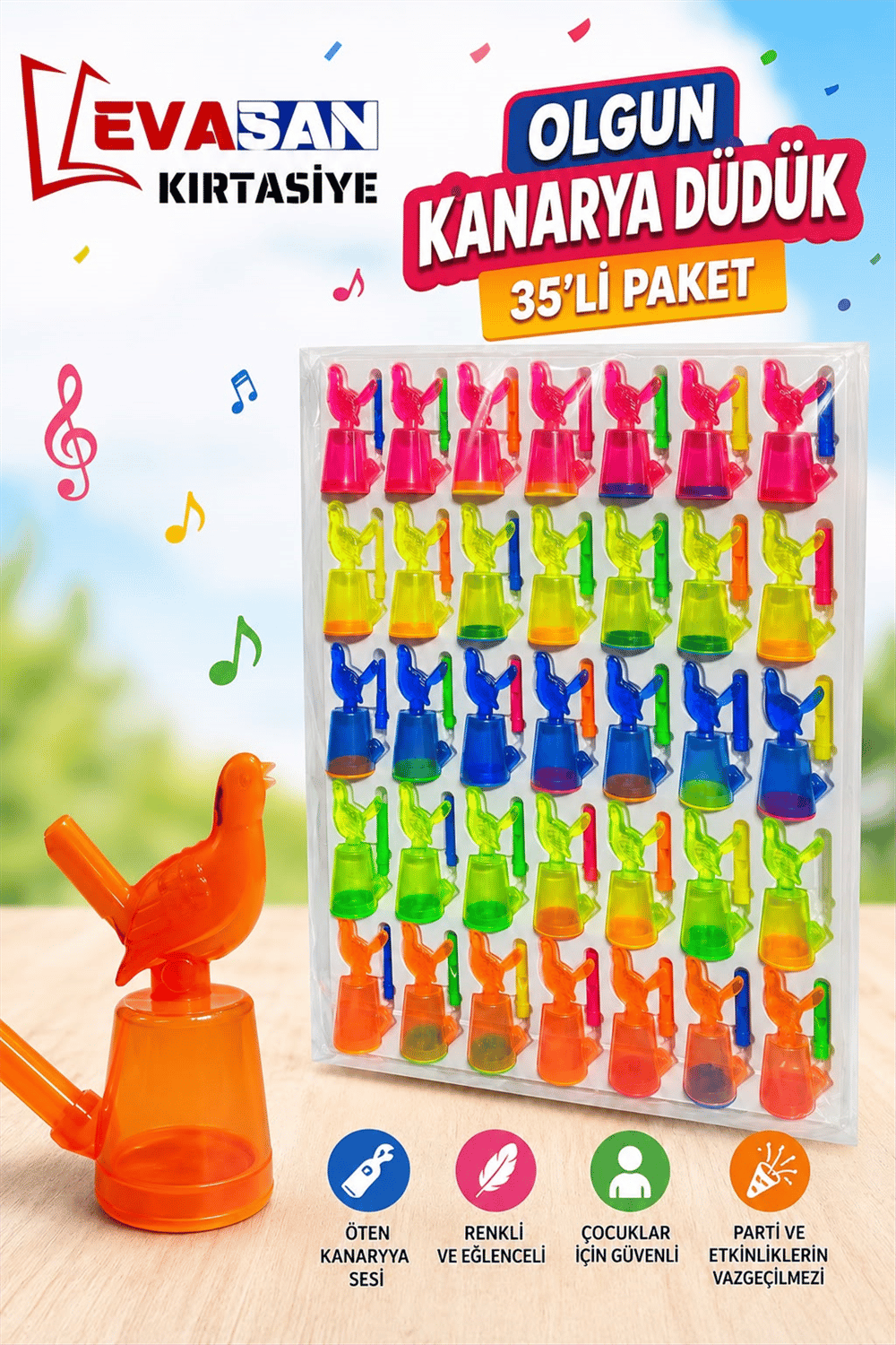 OLGUN KANARYA DÜDÜK PK:35 Lİ