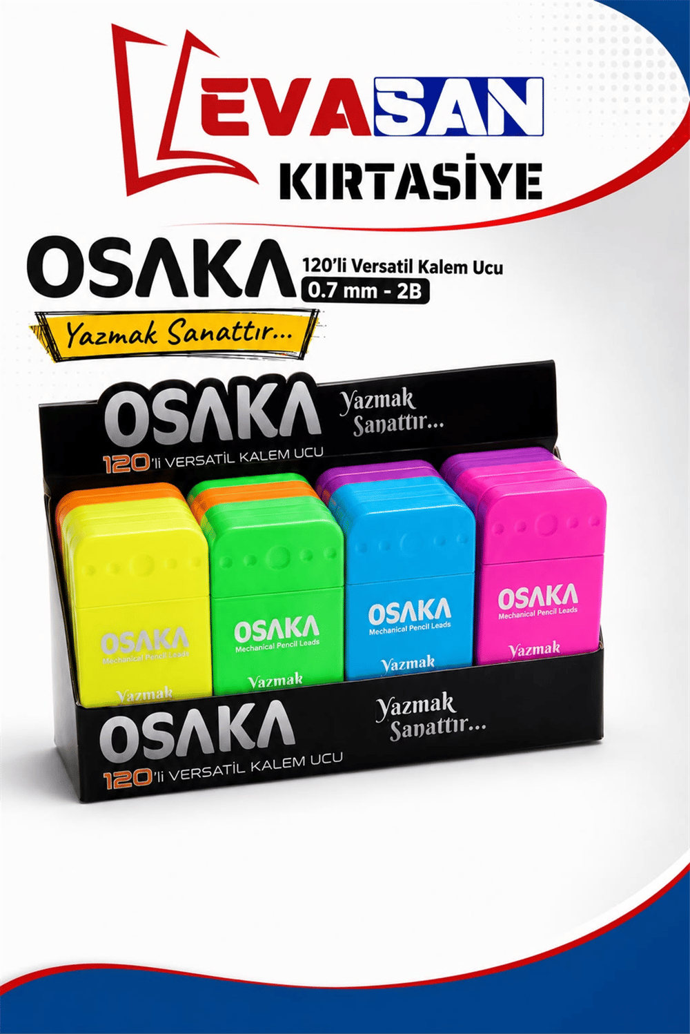 OSAKA 120 Lİ 0.7 MM VERSATİL KALEM UCU