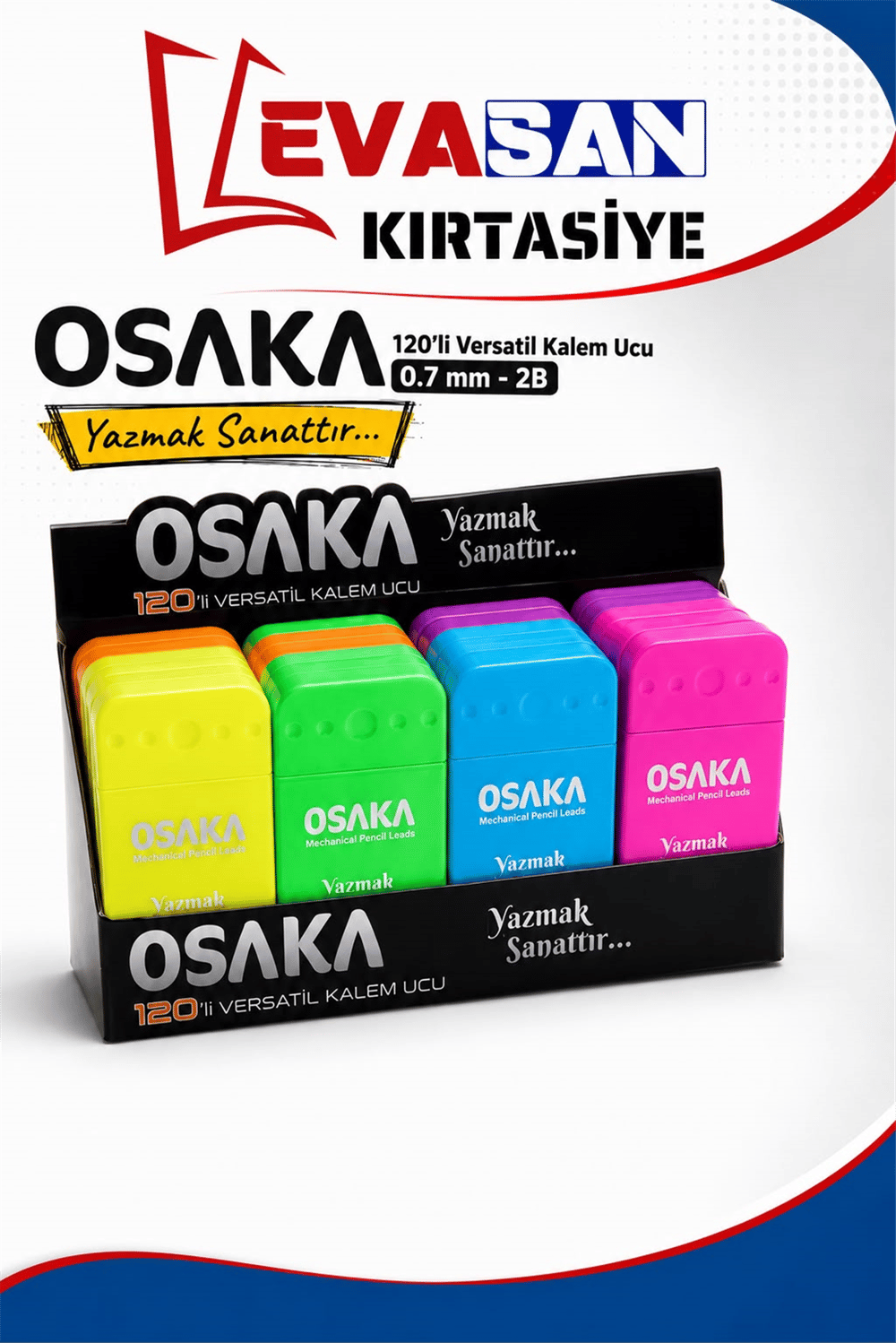 OSAKA 120 Lİ 0.7 MM VERSATİL KALEM UCU