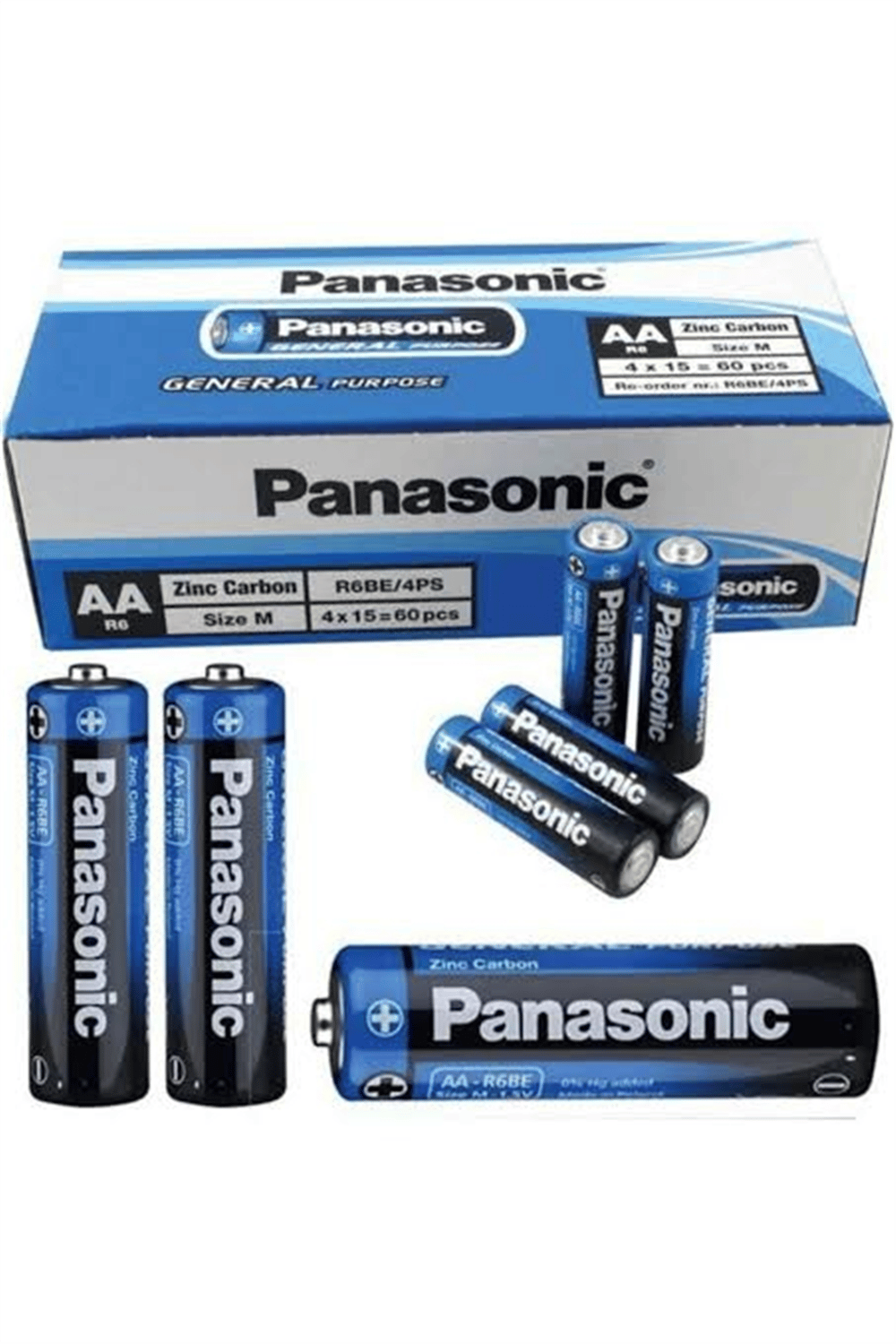 PANASONİC İNCE  PİL 60 LI