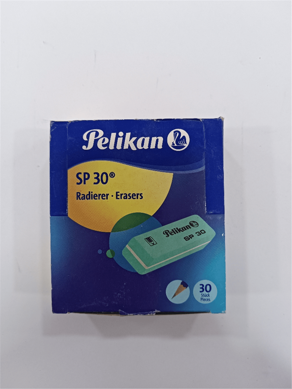 PELİKAN SP-30 YEŞİL SİLGİ PK:30 LU