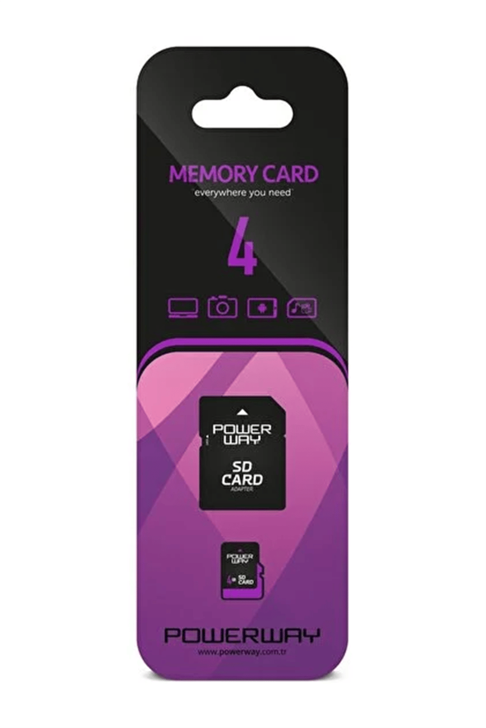 POWERWAY HAFIZA KARTI 4GB