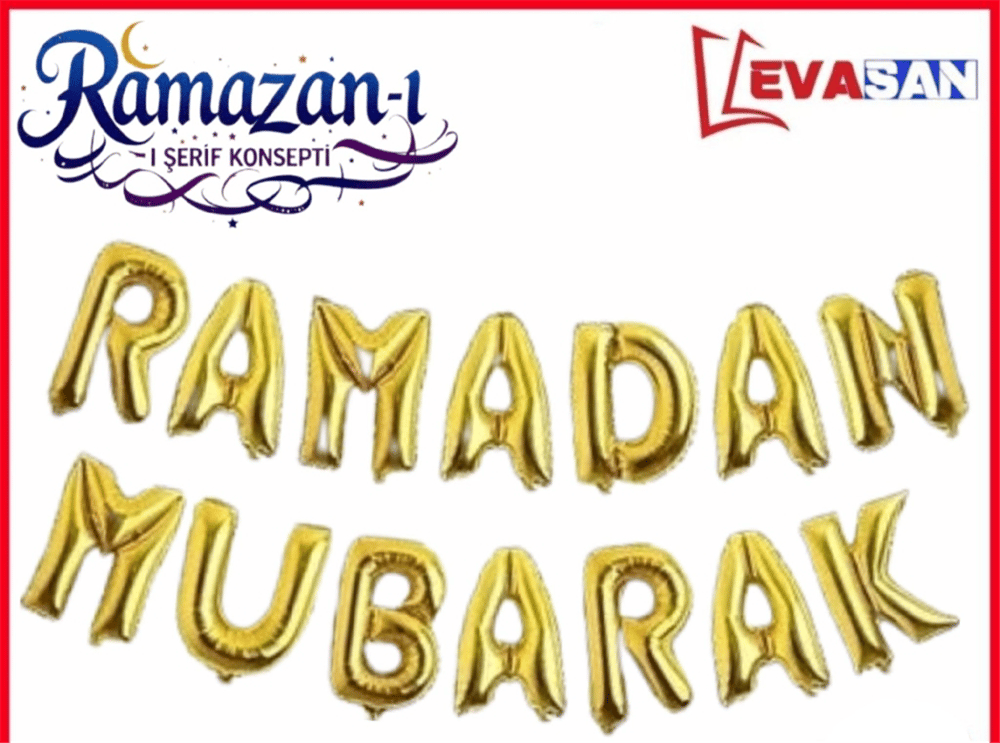 RAMADAN MUBAREK FOLYO GOLD SET