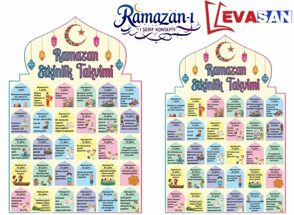 RAMAZAN ETKİNLİK TAKVİMİ