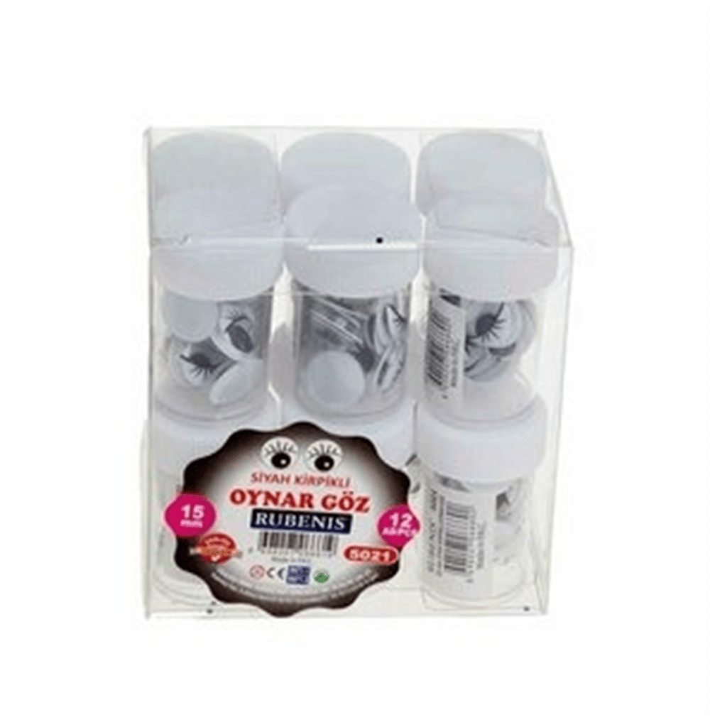 RUBENİS 5021  OYNAR GÖZ SİYAH 28 ML 500 LÜ