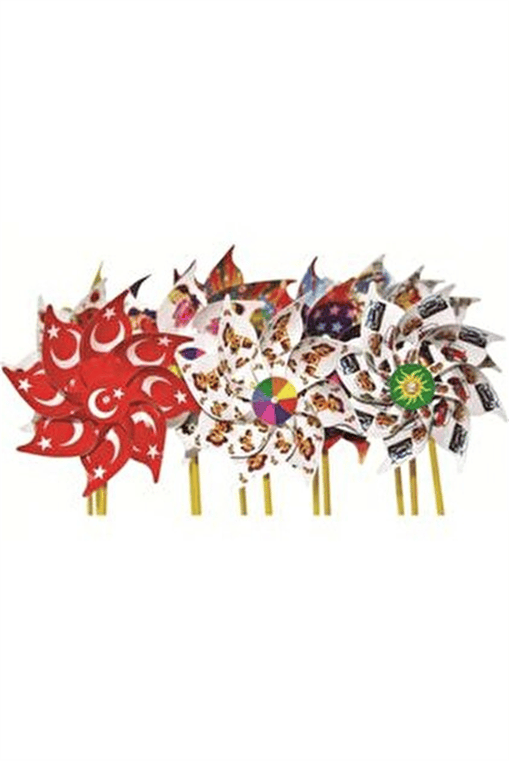 RÜZGAR GÜLÜ 8 KANAT 100 LÜ *4