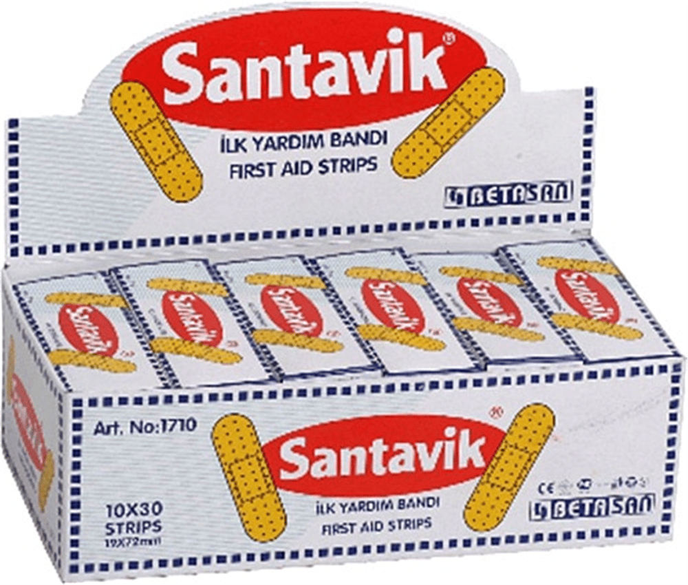 SANTAVİK YARA BANDI 30 LU KUTU