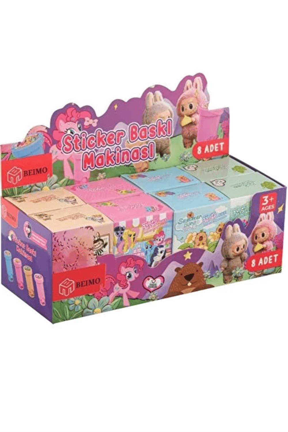 STİCKER BASKI MAKİNASI PK:8 Lİ
