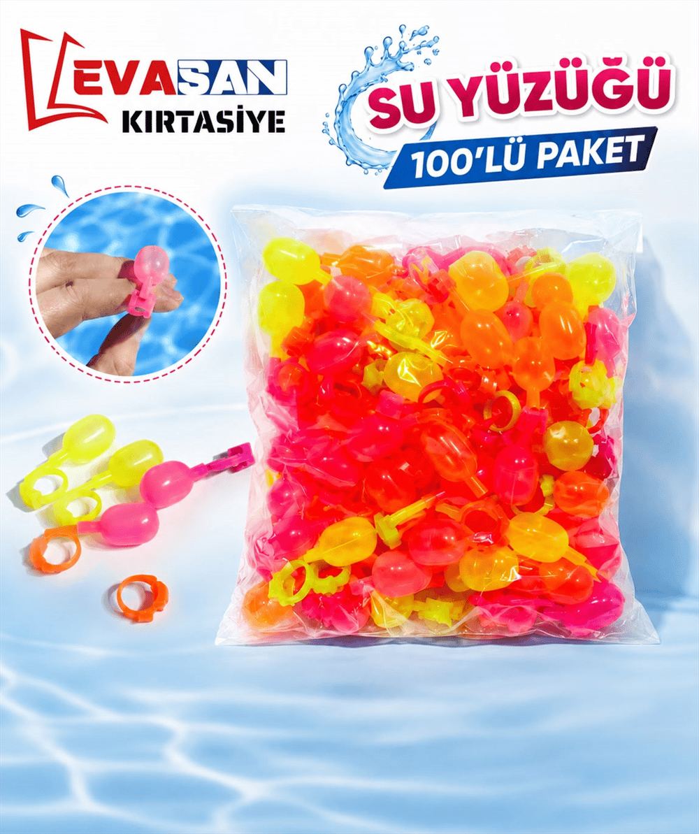 SU FIŞKIRTAN YÜZÜK 100 LÜ PK.