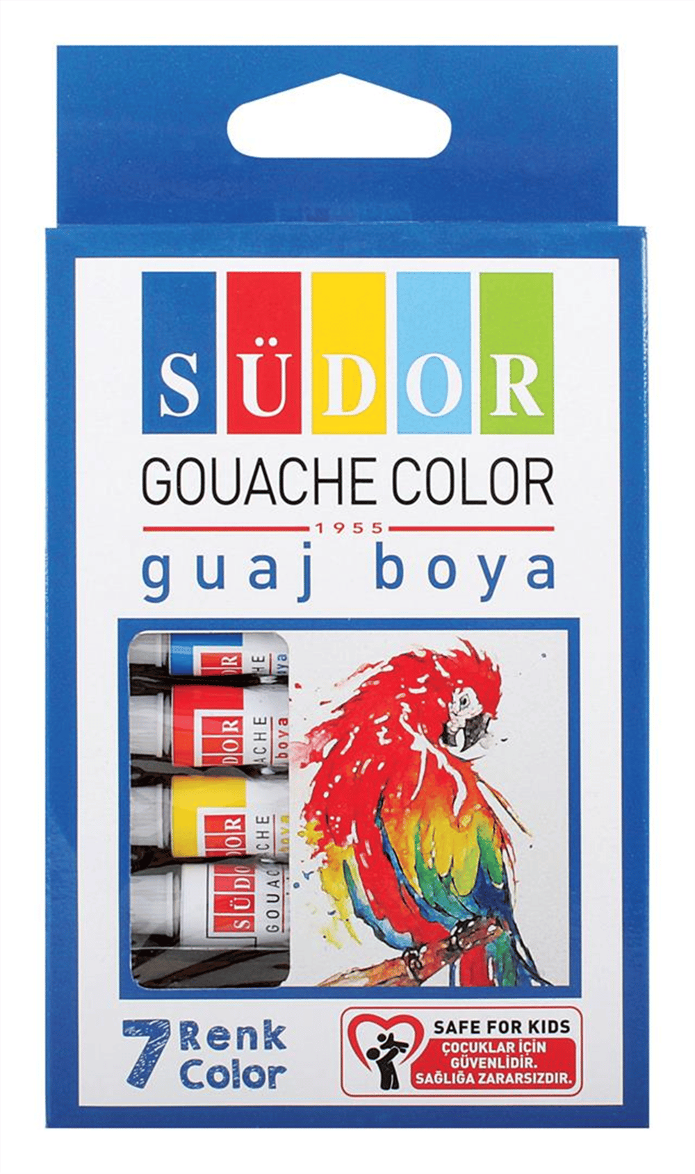SÜDOR 571 GUAJ BOYA 8,5 ML 7 Lİ