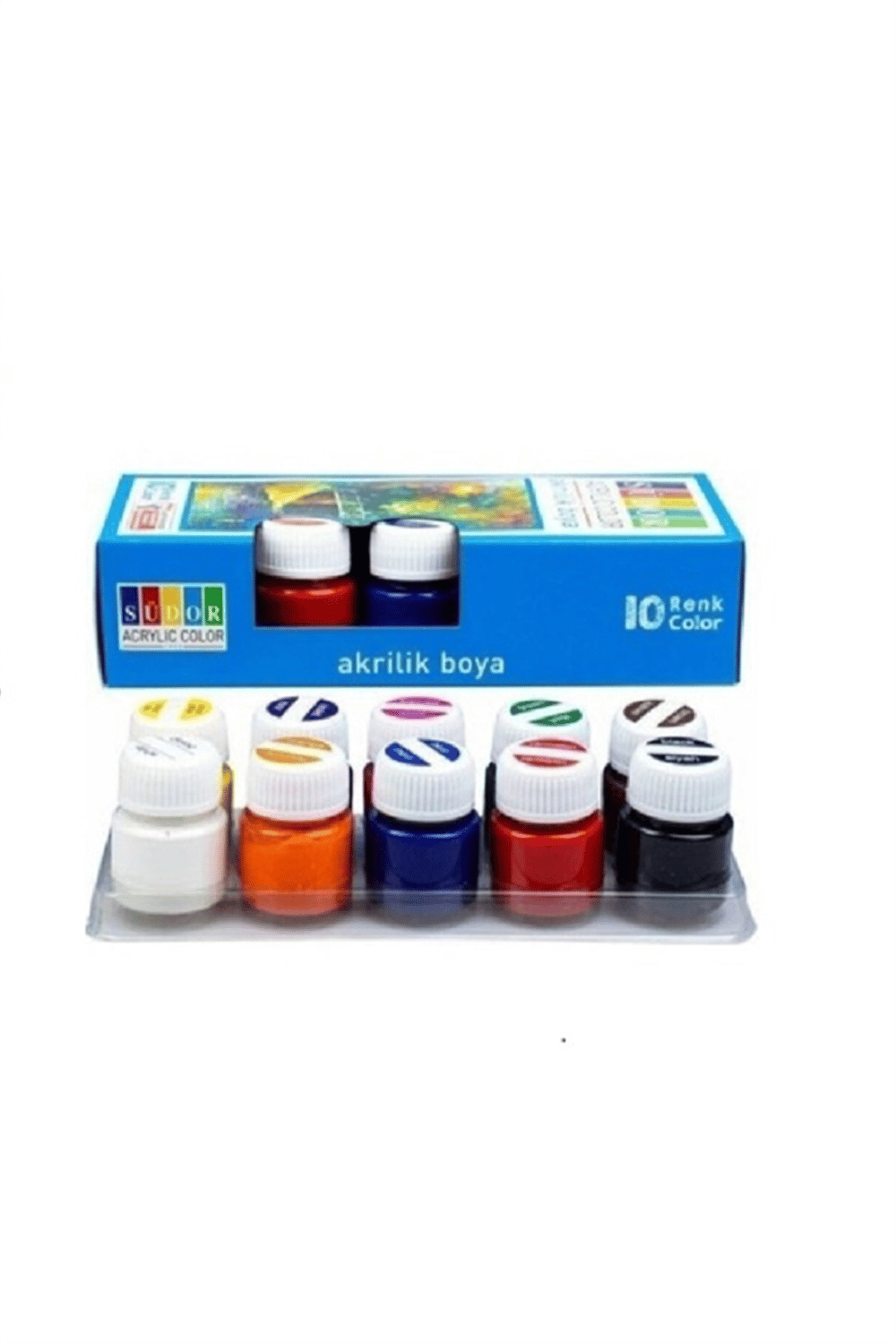 SÜDOR SD 122 AKRİLİK BOYA 10 LU