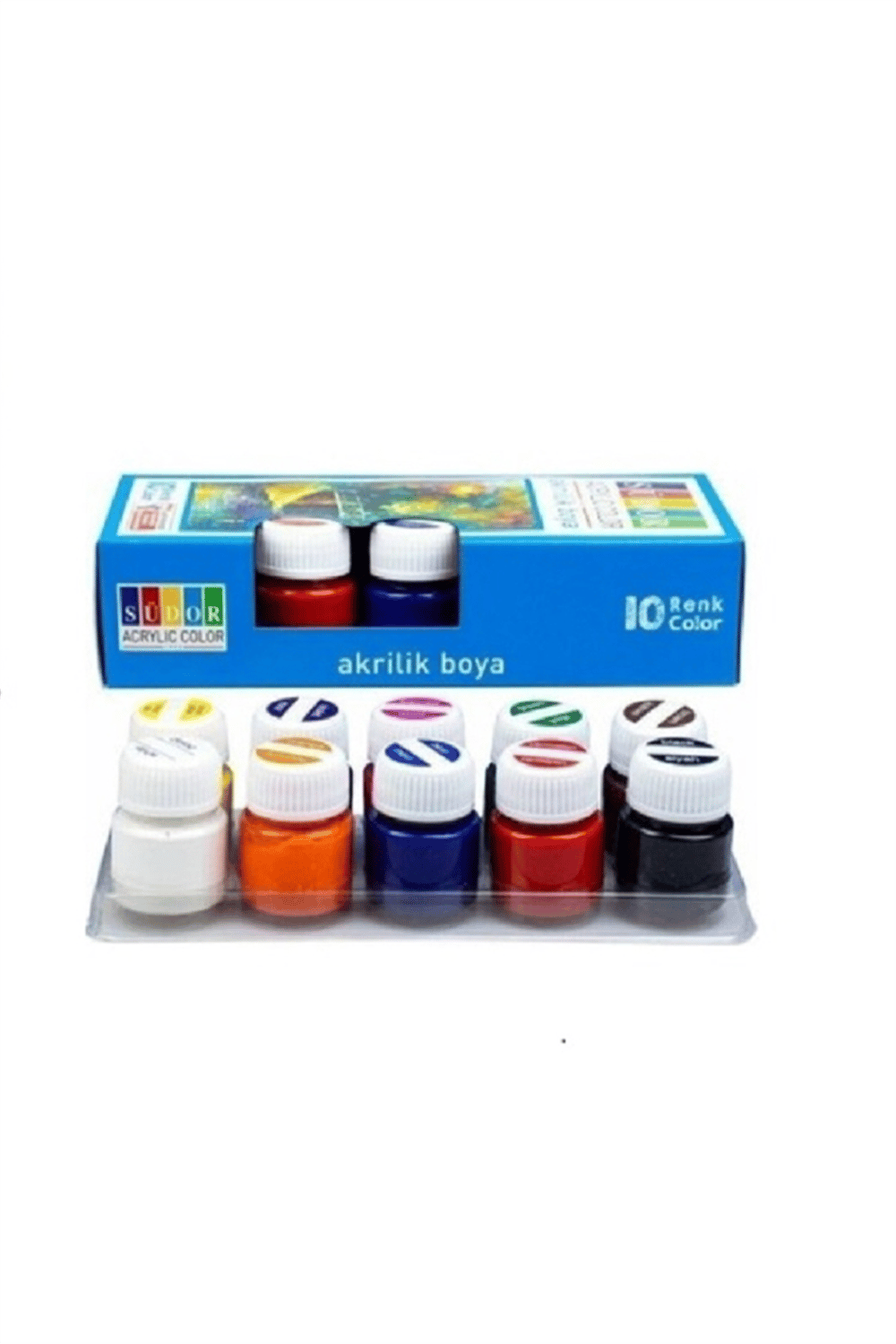 SÜDOR SD 122 AKRİLİK BOYA 10 LU