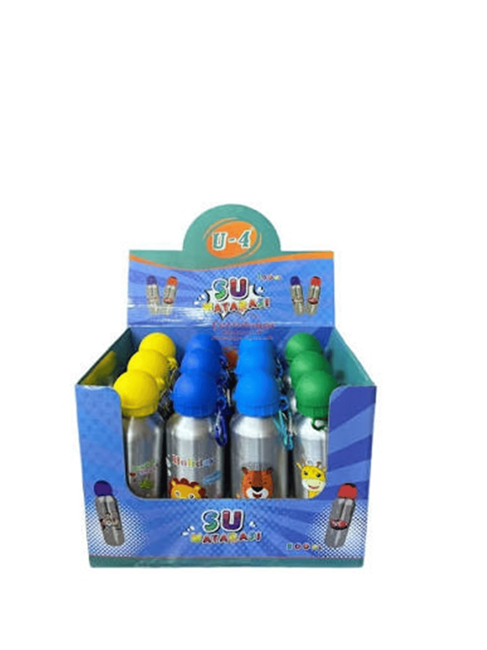 U-4 1037 ALİMİNYUM MATARA 500ML P:12 Lİ
