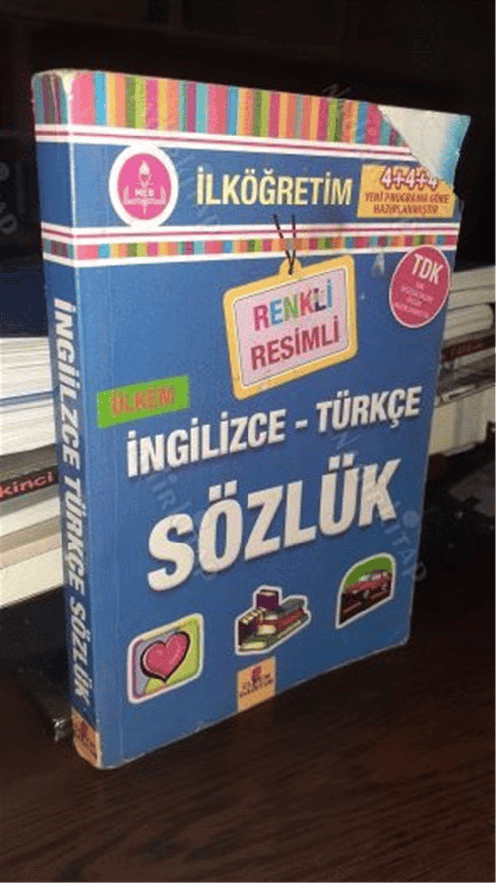 ÜLK-1011 RESİMLİ İNGİLİZCE SÖZLÜK K.K BÜYÜK BOY 320 SYF. *30