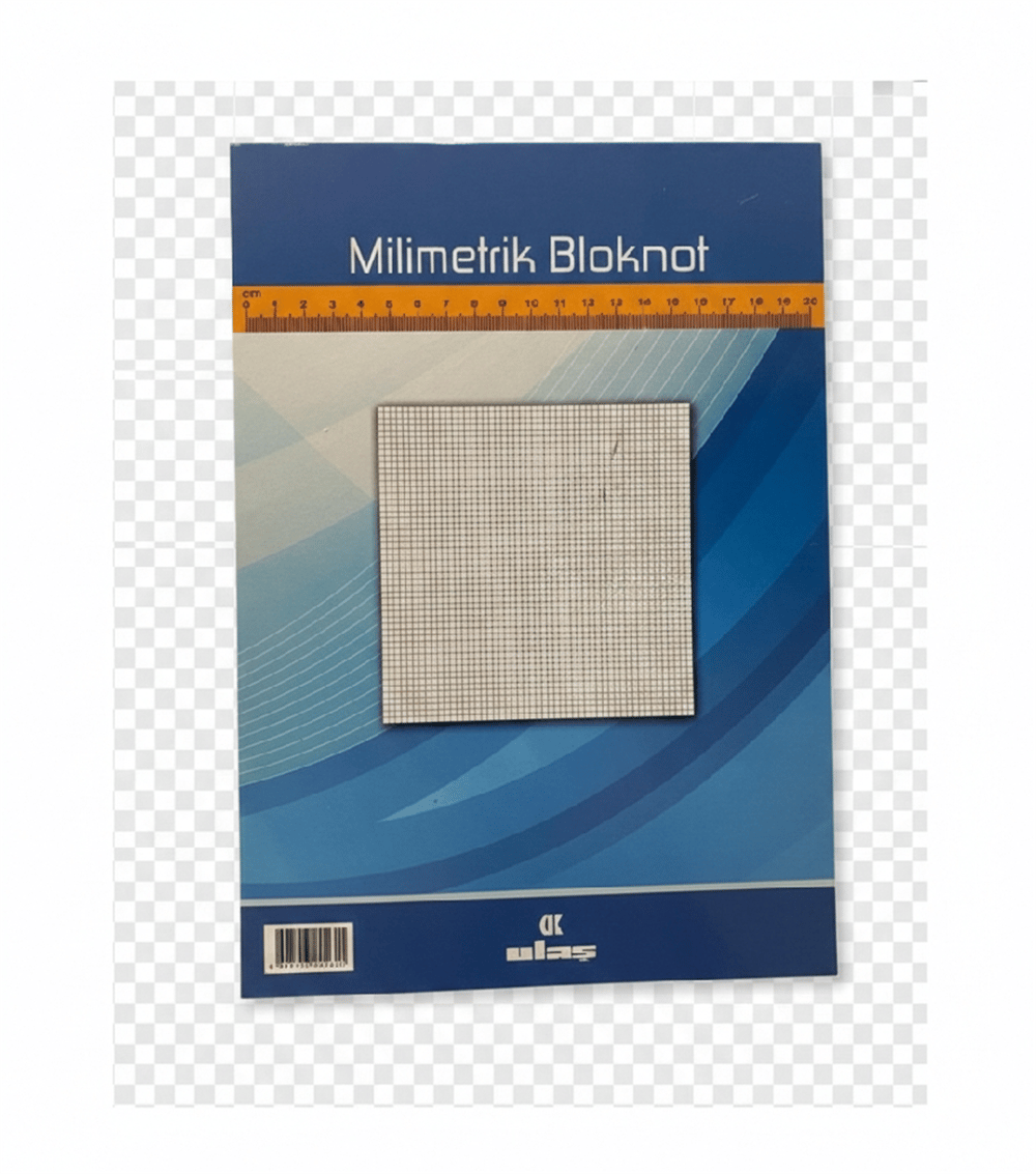 ULŞ MİLİMETRİK BLOKNOT DEFTER PK:12 Lİ