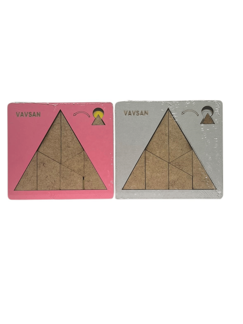 VAVSAN AHŞAP ÜÇGEN PUZZLE PK:24 LÜ