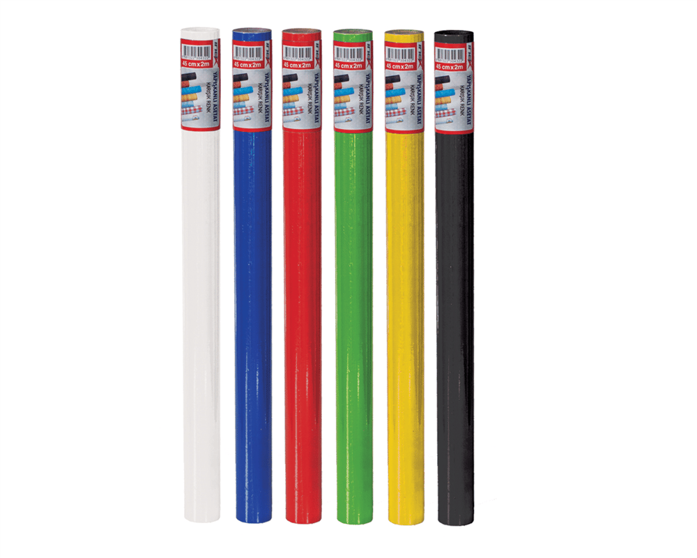 YAPIŞKANLI ASETAT 2 MT X 45 CM ŞEFFAF/KARIŞIK