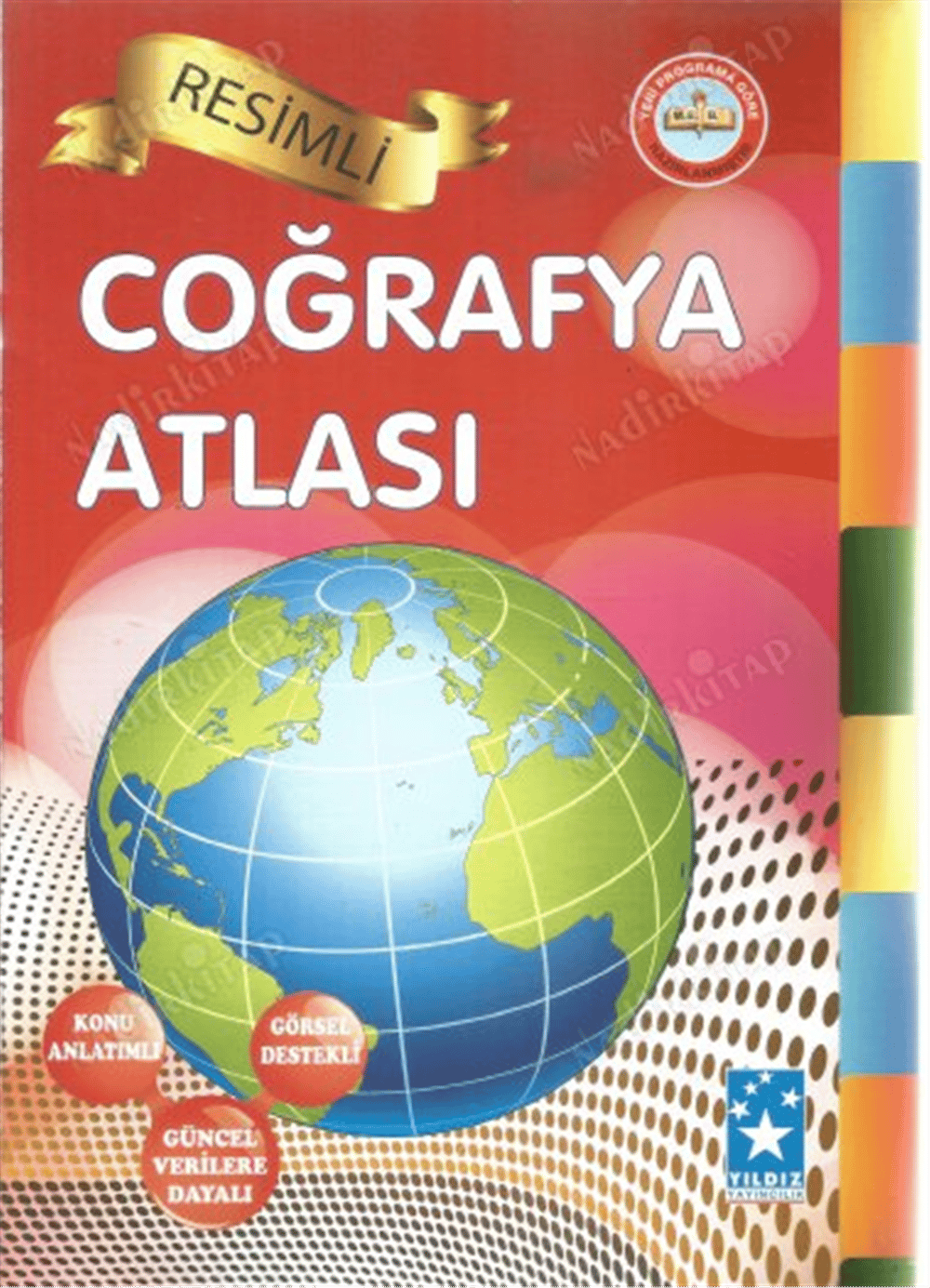 YILDIZ COĞRAFYA ATLASI 24 SAYFA *50