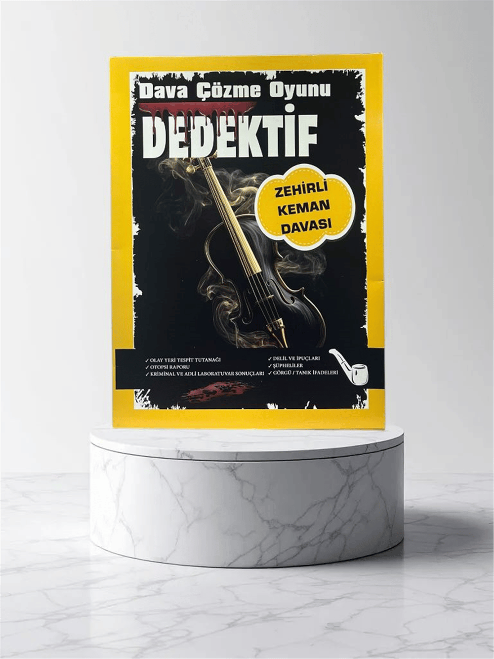 ZEHİRLİ KEMAN DAVASI / DEDEKTİF DAVA ÇÖZME OYUNU