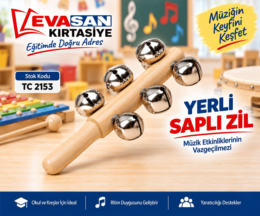 ZİLLİ MARAKAS 17 CM