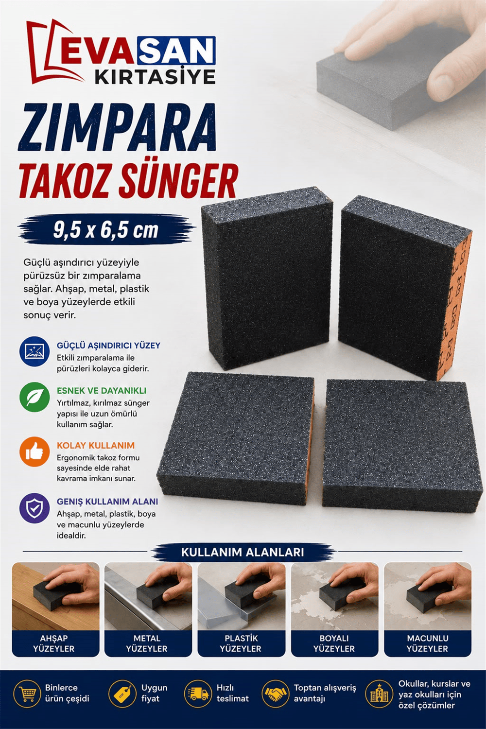 ZIMPARA TAKOZ 9,5X6,5 *20