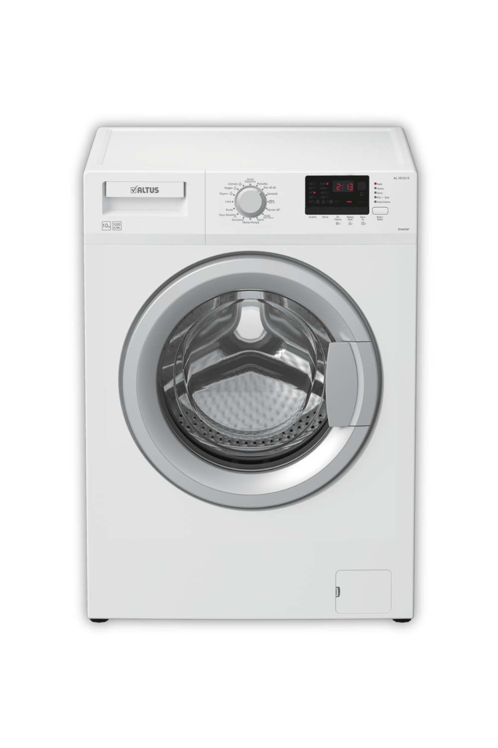 ALTUS AL 10123 D / 10 Kg - 1.200 Devir / Çamaşır Makinesi