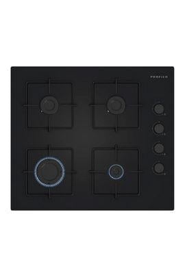 PROFİLO OE37P6P10D / 67 Cm /Ankastre Siyah Cam Ocak