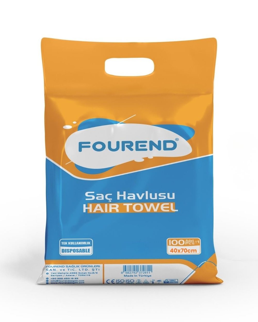 Fourend Tek Kullanımlık Havlu 100'lü - 40x70cm