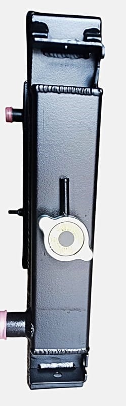 CAT 303.5 Mini Ekskavatör Su Radyatörü - Alüminyum 2 Sıra Alüminyum Kazanlı