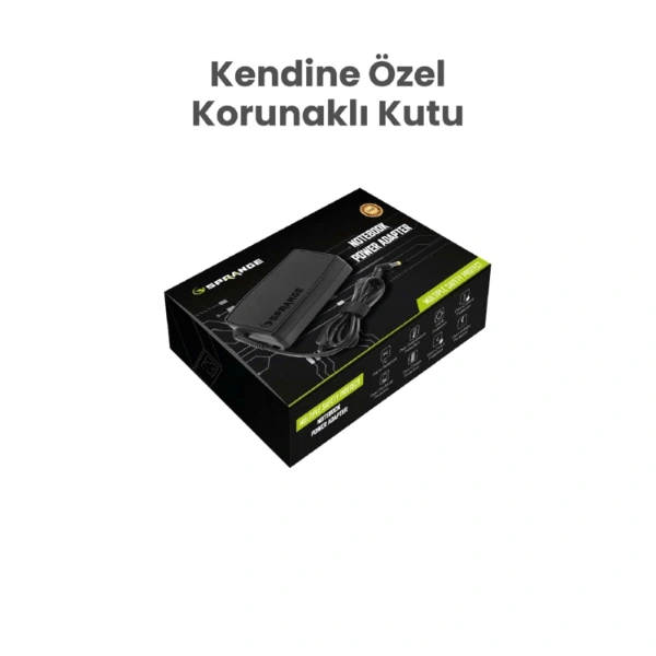 19V 3.42A 4.0 * 1.35mm 65W CASPER İçin Laptop Adaptör