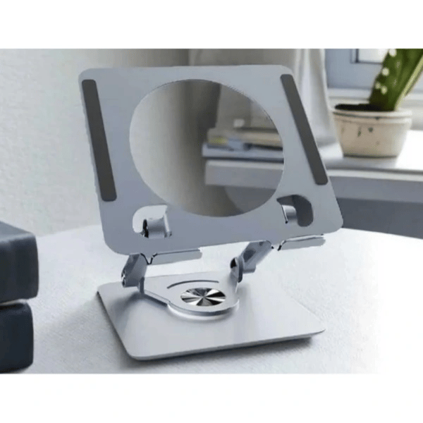 360 Derece Dönebilen Yükseltilmiş Masaüstü Ayarlanabilir Metal Tablet Standı