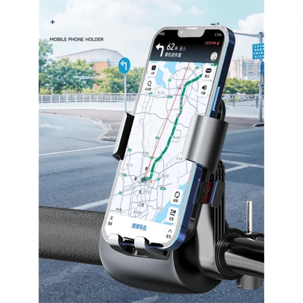 360° Gidon Bisiklet Motosiklet Telefon Tutucu