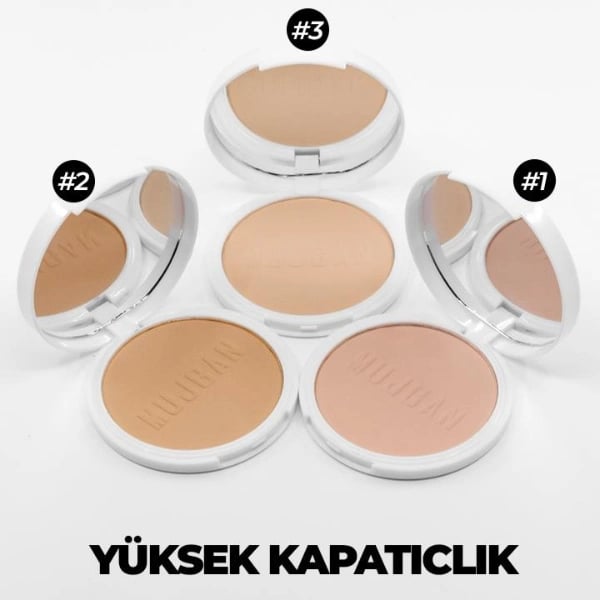 3lü Profesyonel Mat Pudra Seti