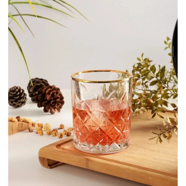 6lı Kristal Meşrubat Bardağı 300 ml