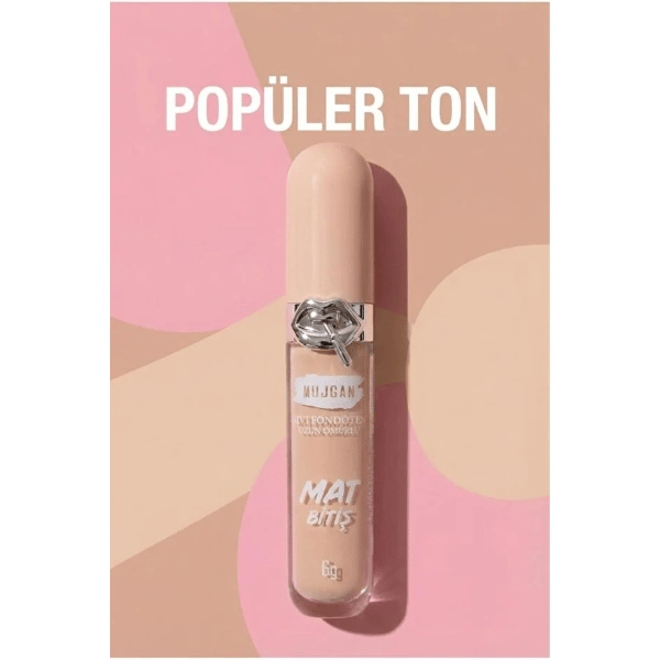 6lı Mat Bitişli Fondöten Seti