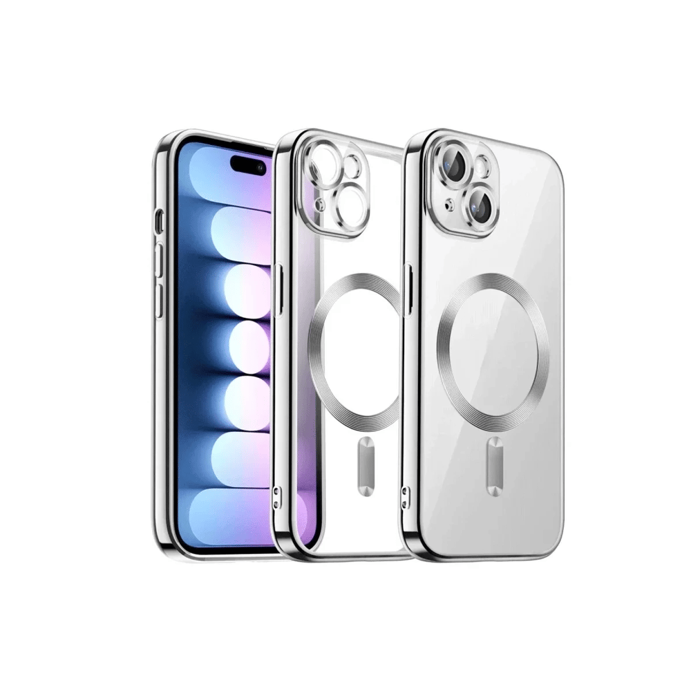 Apple iPhone 13 Kılıf Kross Magneticsafe Kapak - Titan Gri