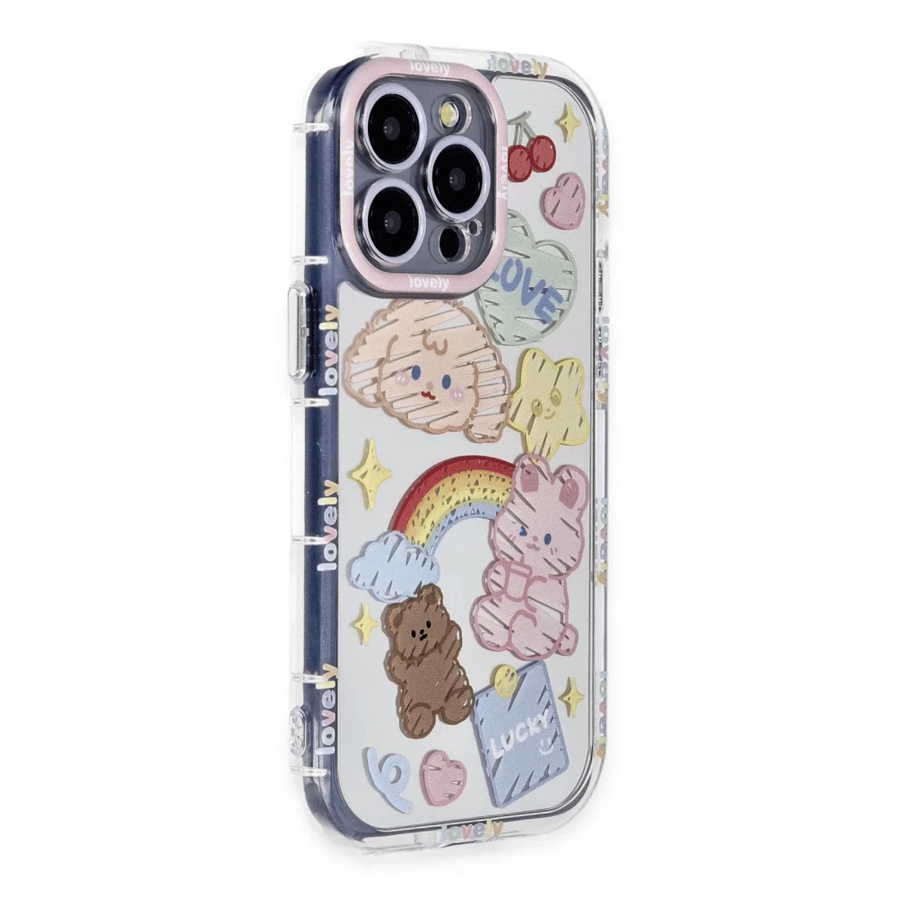 Apple iPhone 14 Pro Kılıf Reflexion Desenli Kapak - Desen 4