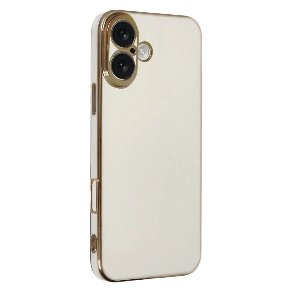 Apple iPhone 16 Kılıf Volet Silikon - Beyaz