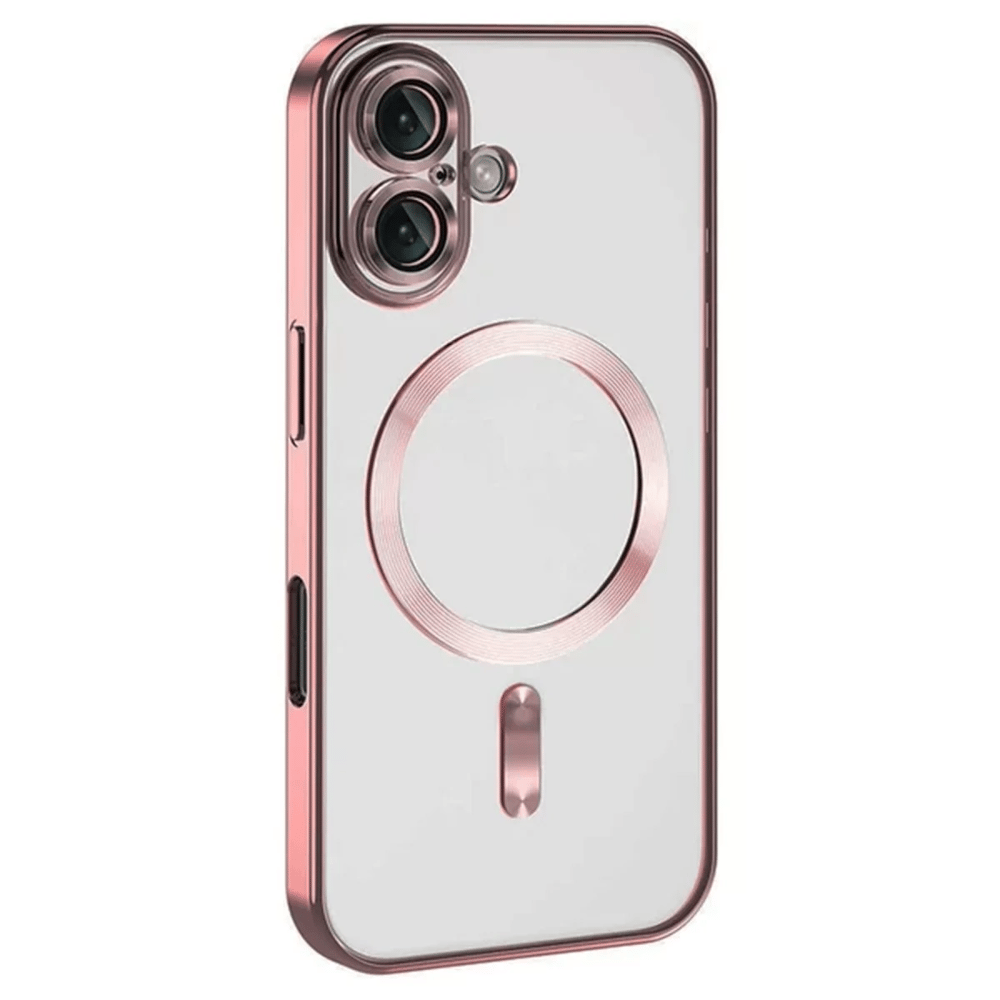 Apple iPhone 16 Plus Kılıf Kross Magneticsafe Kapak - Pembe