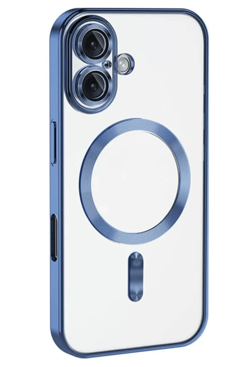 Apple iPhone 16 Plus Kılıf Kross Magneticsafe Kapak - Mavi